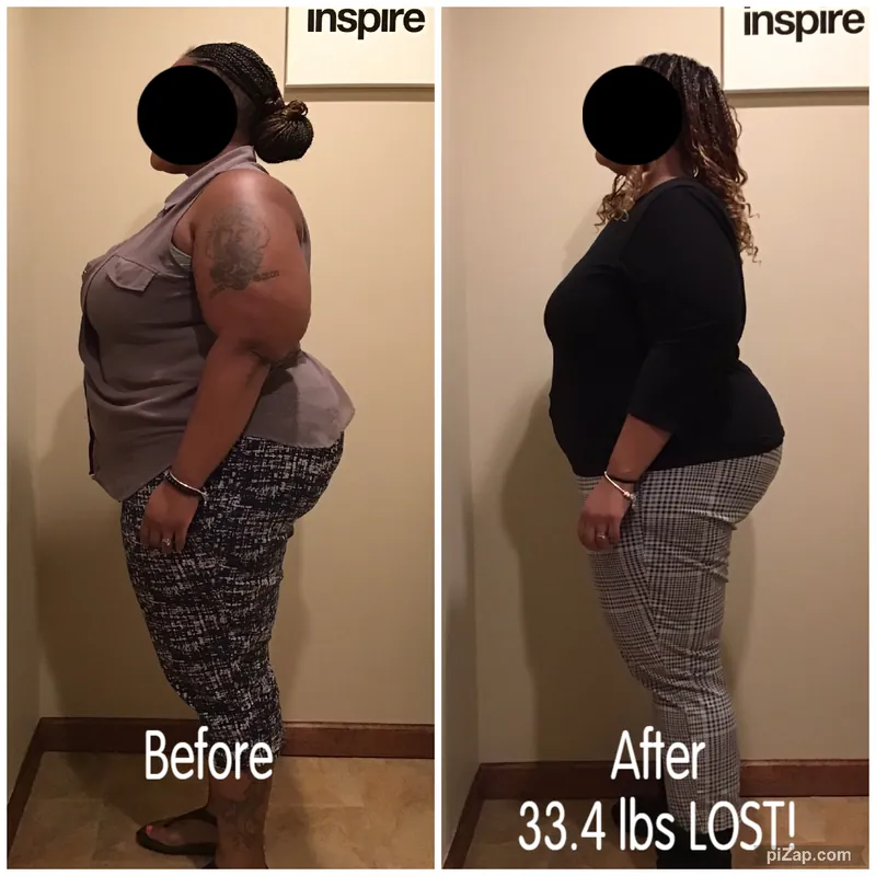 6 Weeks · 15.5 Inches Lost