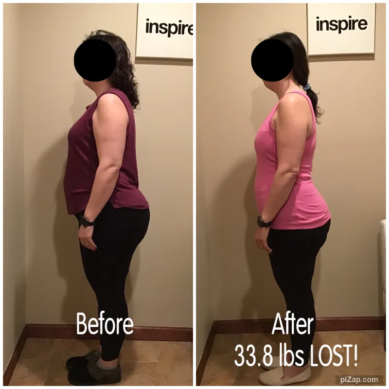6 Weeks · 18.25 Inches Lost