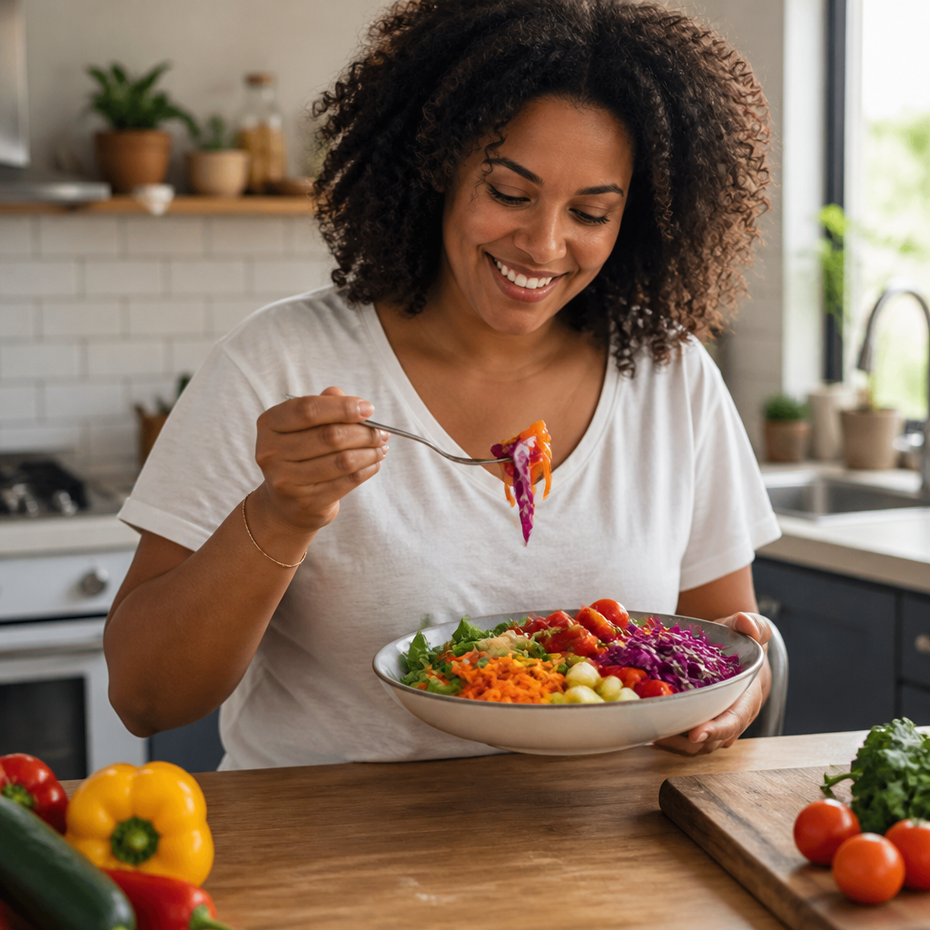 Paint your Plate with the Colors of the Rainbow
