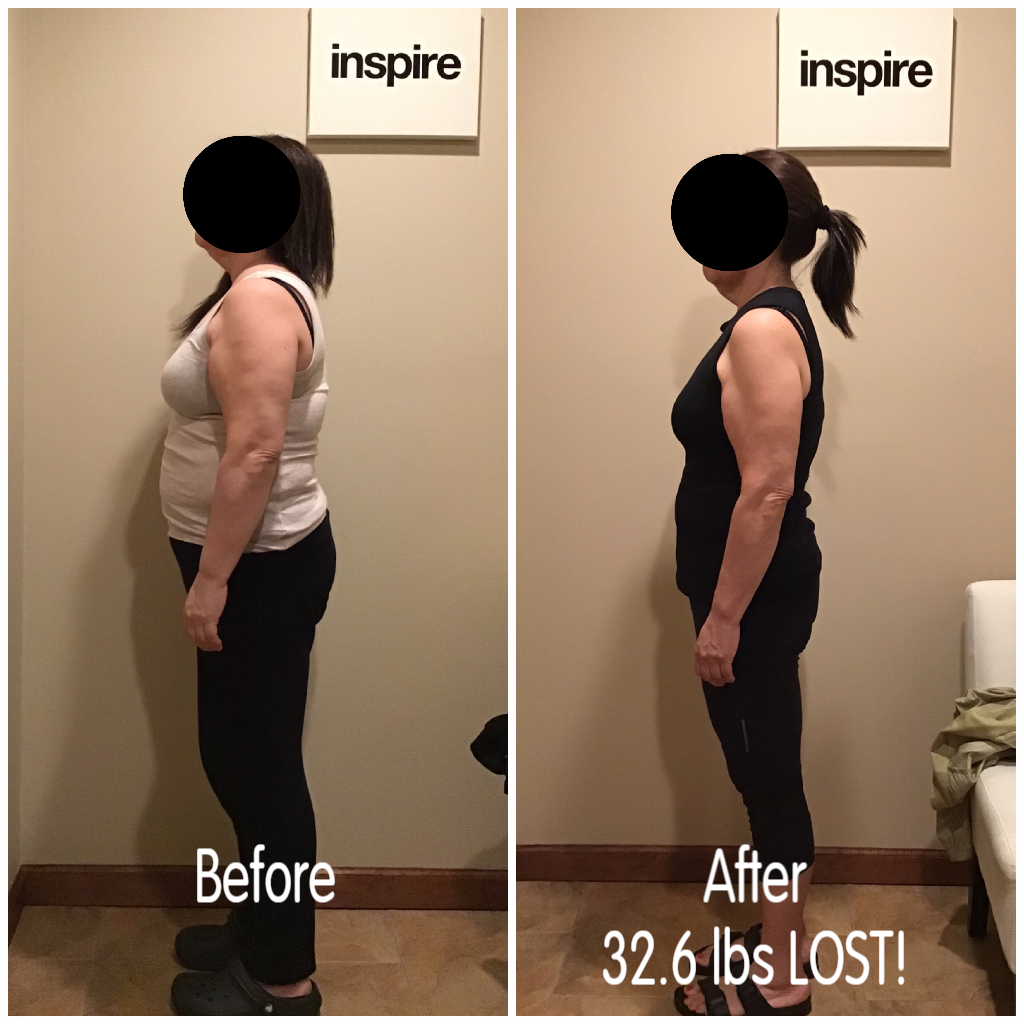 6 Weeks · 16.75 Inches Lost