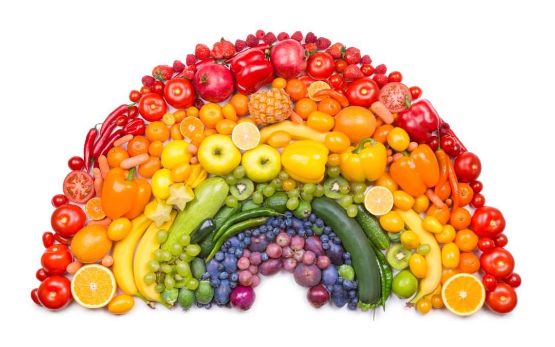 Paint your Plate with the Colors of the Rainbow